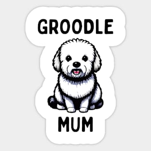 Groodle Mum Sticker